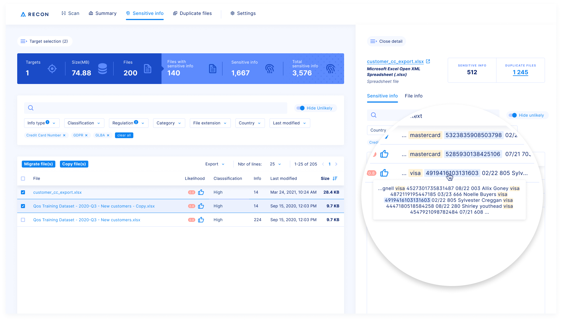 screenshot of Qostodian Recon